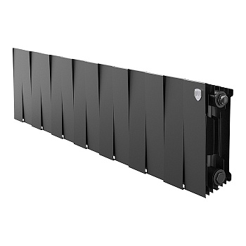 Биметаллический радиатор ROYAL THERMO Pianoforte 200/Silver Satin-14 секций
